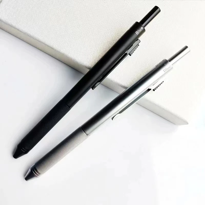 Multicolor Ballpoint Pen New Technology Gravity Sensor 4 In 1 Metal Multifunction Pen 3-colors Ball Point Refill and Pencil Lead