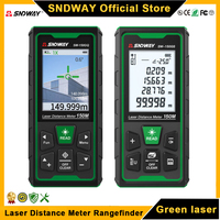  SNDWAY SW-GQ/GS Series Digital Rangefinder Laser Distance Meter Green Laser Measure Professional Range Finder