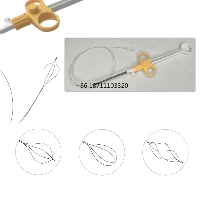 Gastrointestinal Endoscopic Nitinol Stone Retrieval Basket Stone Extraction Basket Disposable Stone Extraction Basket