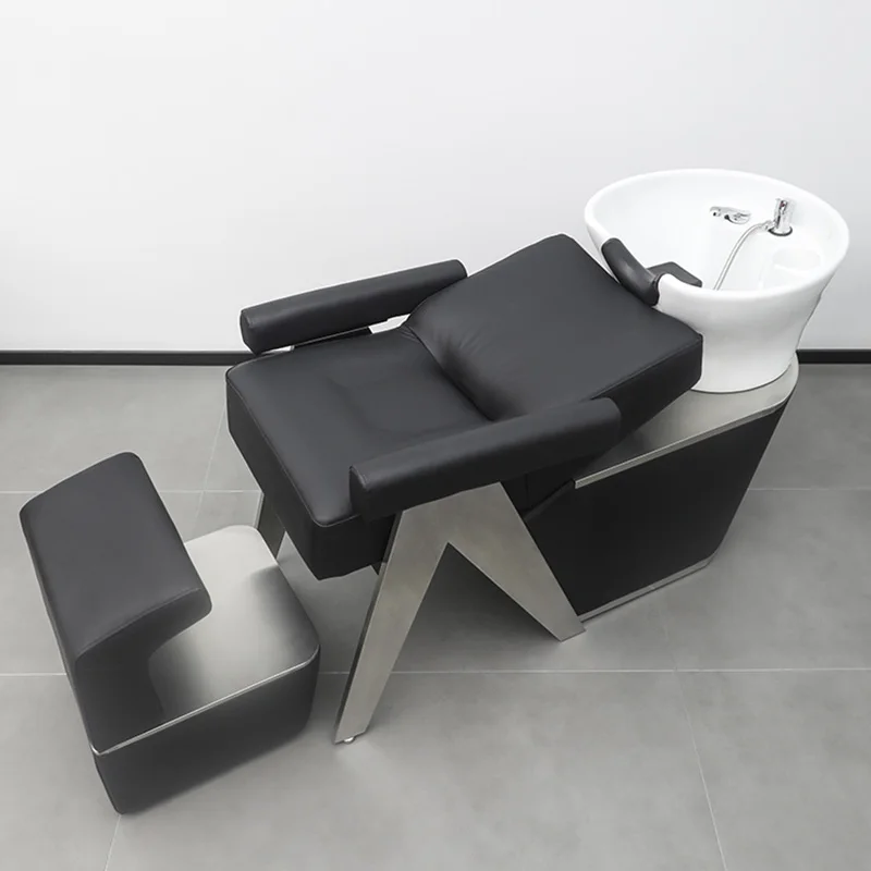 

Washing Hair Chair Stretcher Head Spa Shampoo Wash Salon Hairdressing Washbasin Chairs Stylist Cadeira Professional Treatment