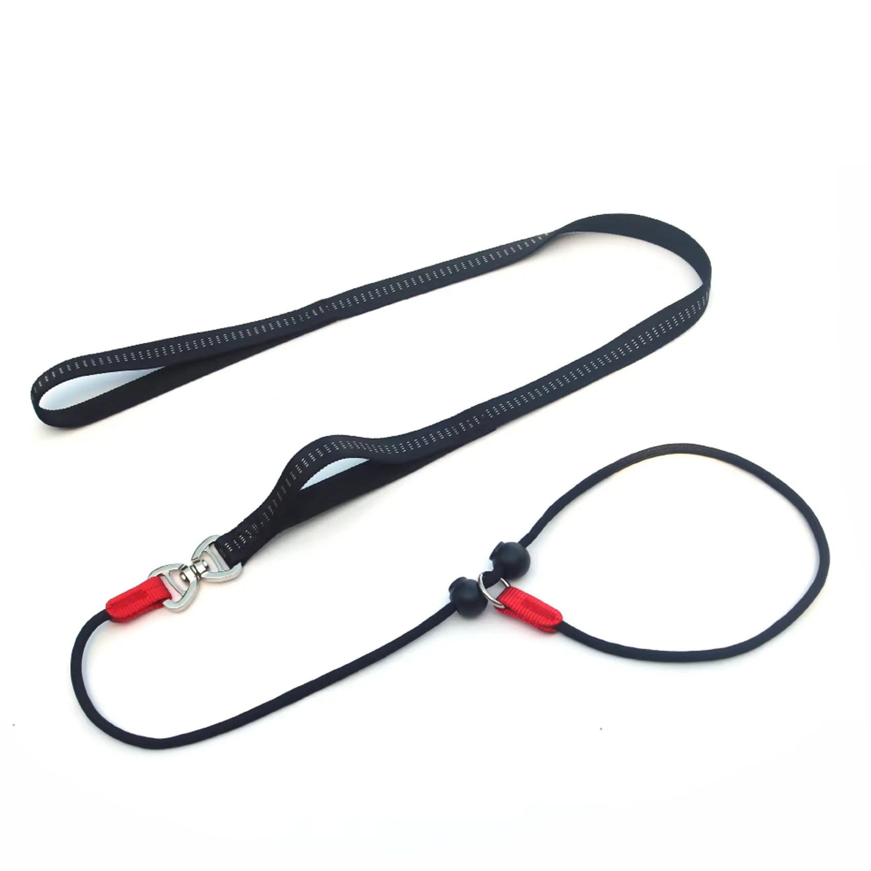 Training Dog Choking Rope Leash 3Colors Lead Collar 150cm P-Shaped Chain Slip Lead Control Leash for Small Large Competition Dog