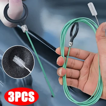 3m Abfluss loch Reinigungs bürste flexible Auto abfluss Bagger Schiebedach Reinigung Bürste Werkzeug Zubehör Oberlicht Abflussrohr bürste