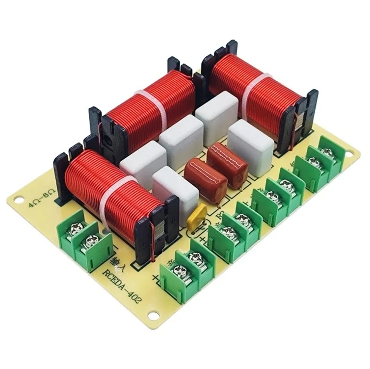 

2 шт. ZIZI двойной бас + средний бас + делитель высокого тока KTV профессиональный делитель 200 Вт четырехканальный делитель