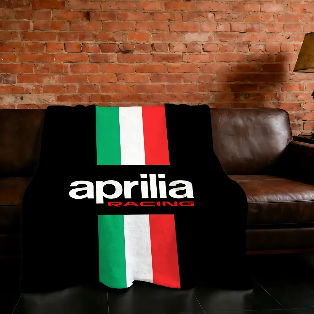 

Blanket Super Art Warm Comfortable Plush Throw Blanket Child Motorcyle Home A-Aprilia-ES Sofa Bedroom Gift