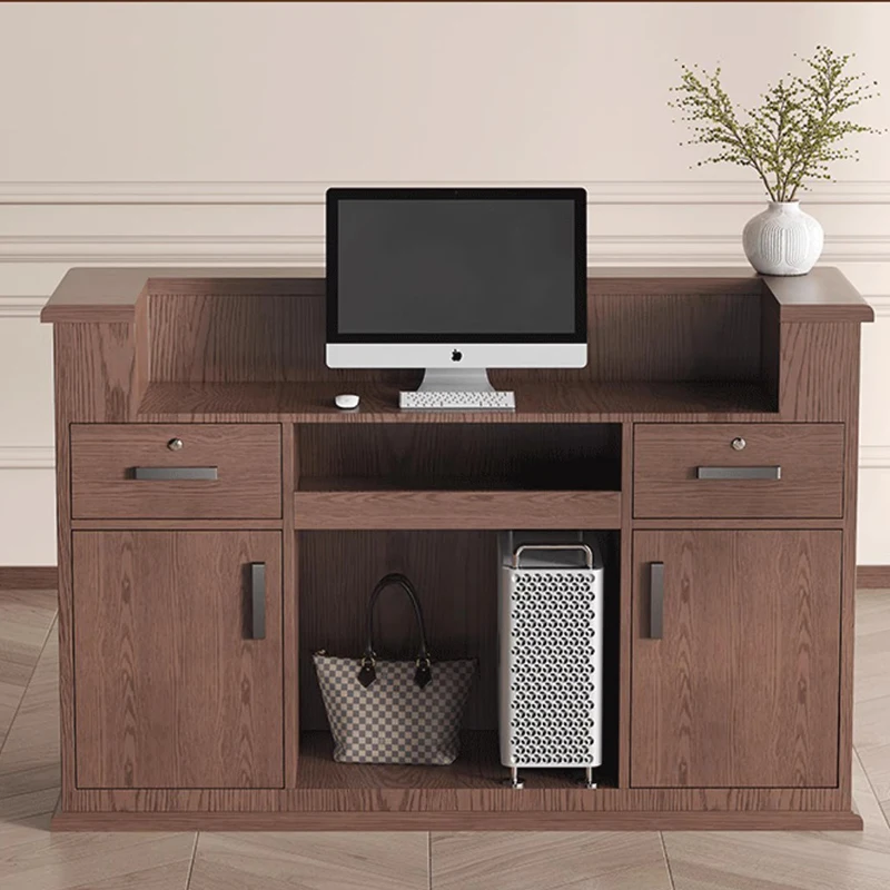 Organizadores Mostradores de recepción de empresa Tienda moderna Mostradores de recepción de restaurantes de hotel de lujo Oficina ejecutiva Muebles comerciales