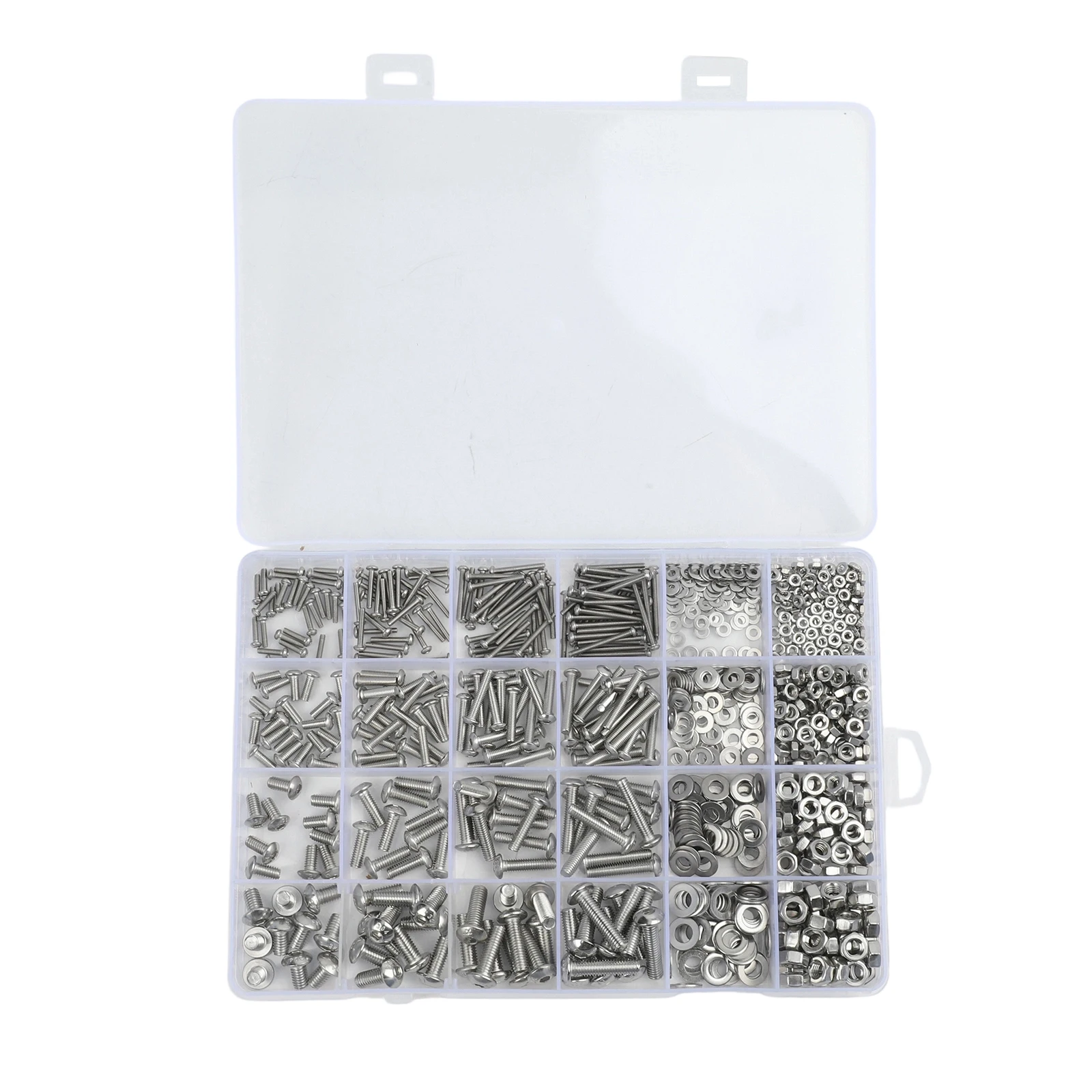 for-diy-repair-silver-stainless-hex-screws-complete-hardware-set-hand-tool-set-socket-head-cap-hex-socket-head