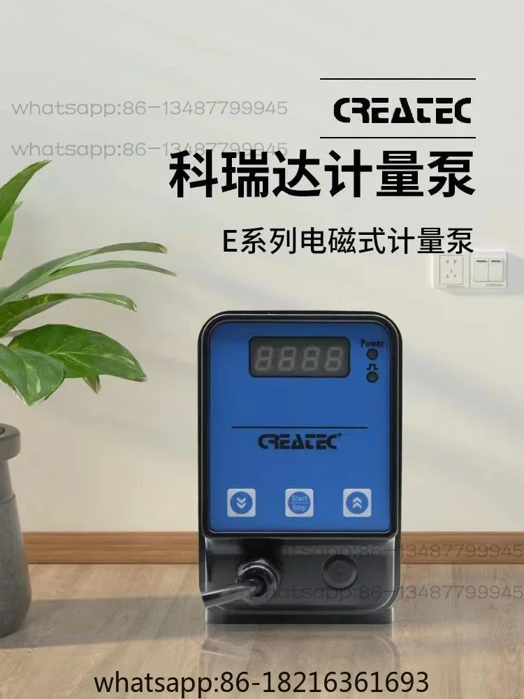 

Koreida metering pump electromagnetic diaphragm acid alkali corrosion resistant electric quantitative device adjustable