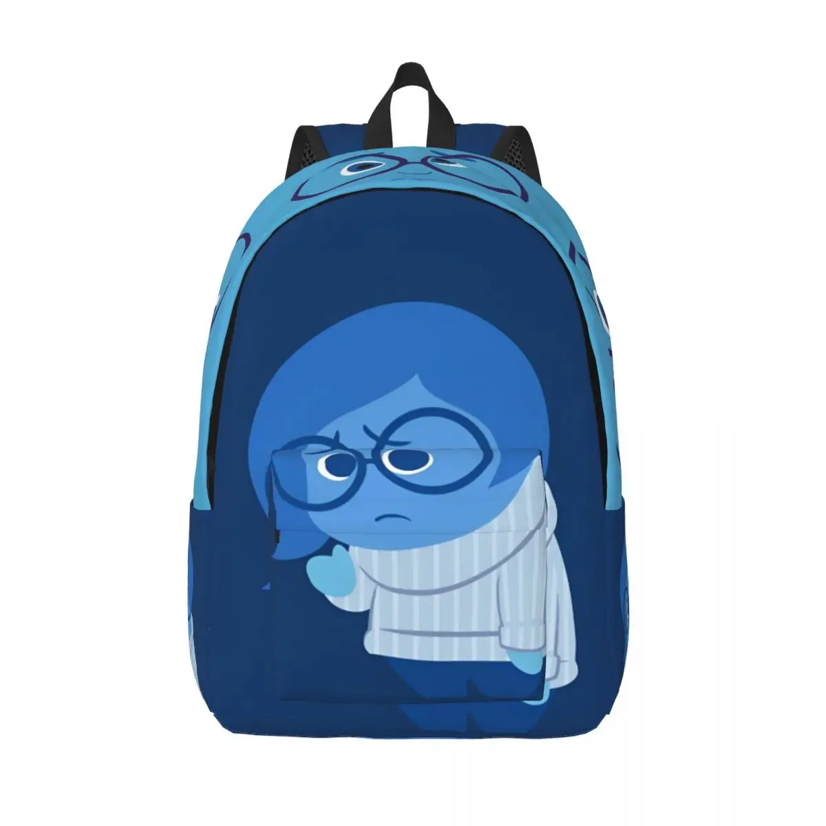 

Inside Out Emotion Mood Sadness Backpack Men Women Casual High School Business Daypack Cartoon Anime Laptop Shoulder Bag Sports