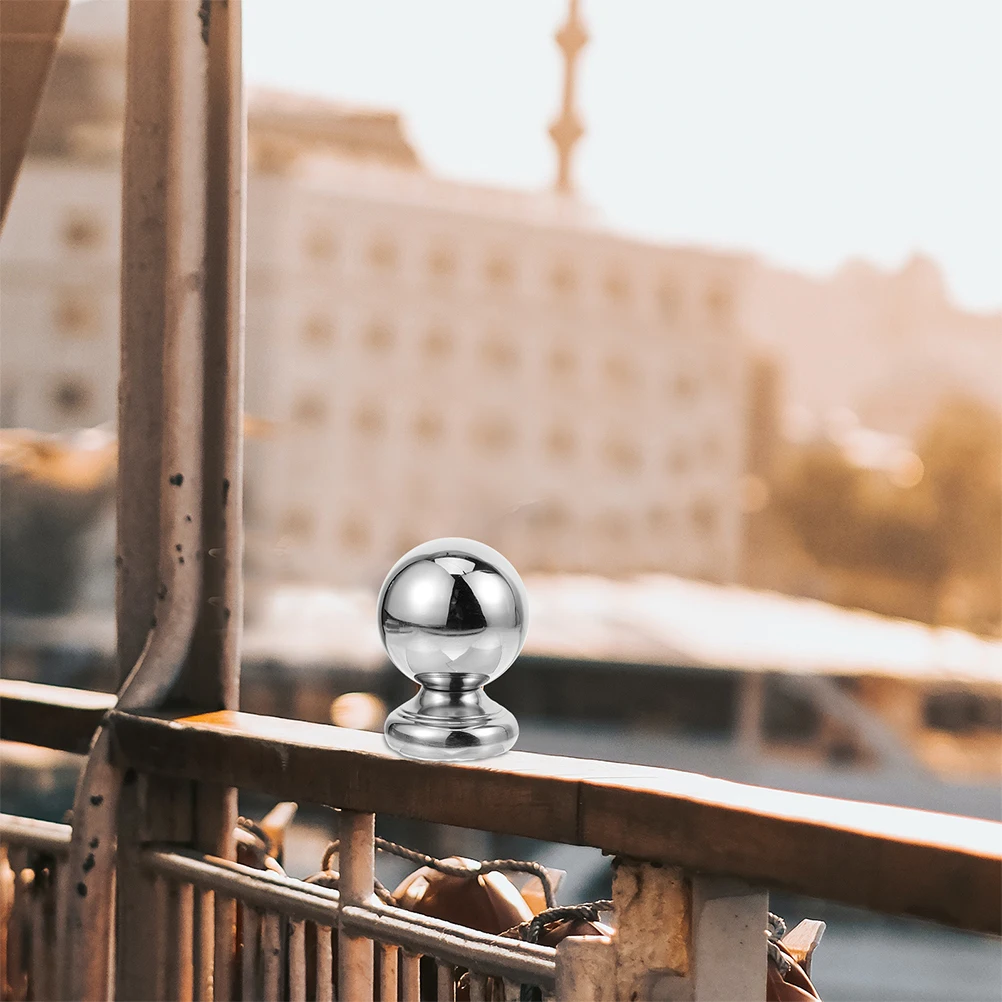 

Stair Handrail Ball Hollow Stainless Steel 51mm Seat 76 Balls Integrated Lightweight Durable Decorative Finial Railing