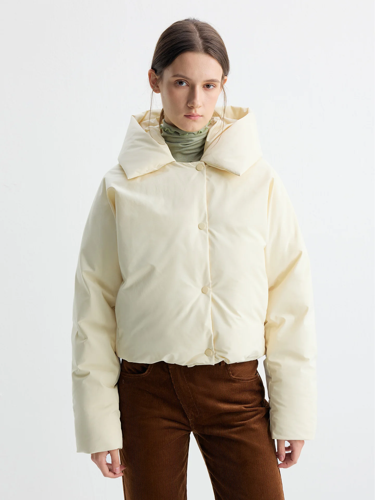 

Женская утепленная куртка Soutaw Studio с капюшоном, свободного кроя, зимнее хлопковое пальто с длинными рукавами, прямой крой, для повседневной носки