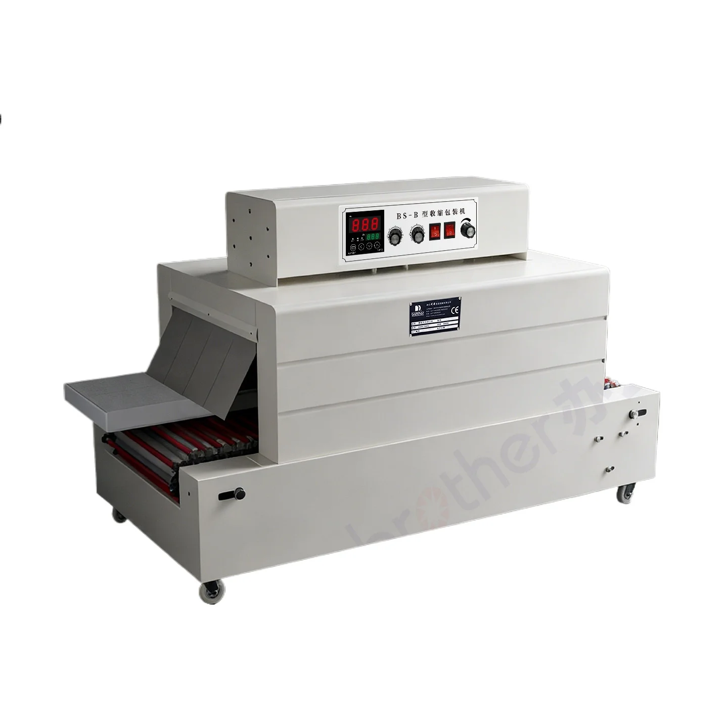 LMM Automatic Heat Shrinkage Machine POF Coating Machine Plastic Sealing Chain Film Collector