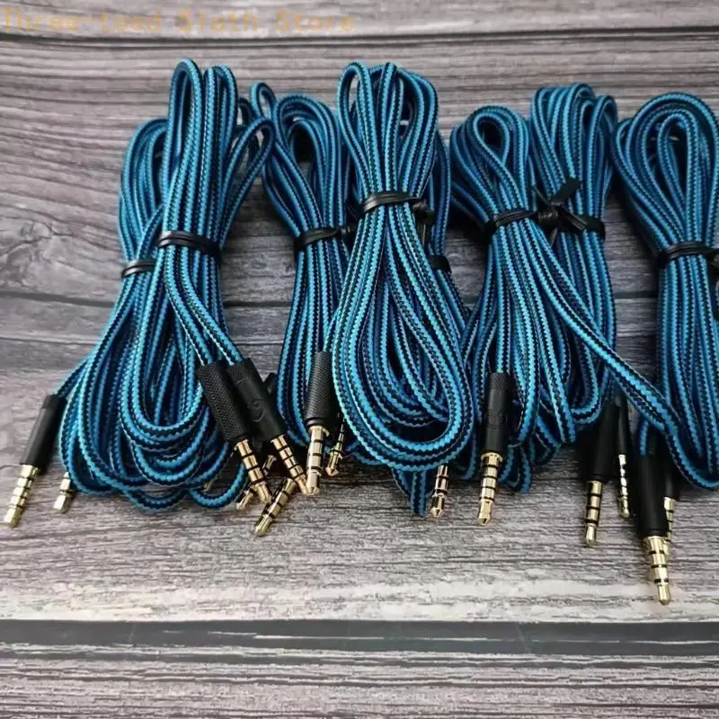 Ersetzen Sie Ihr verlorenes oder beschädigtes Kopfhörerkabel. Hochwertiges vergoldetes 3,5-mm-Anschlusskabel für G233 G433 GPRO – Detail 9