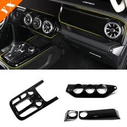 Black Interior Trim Car Window Glass Lift Switch Central Console Gear Shift Air Conditioner Outlet For GWM Tank 300 2022-2023