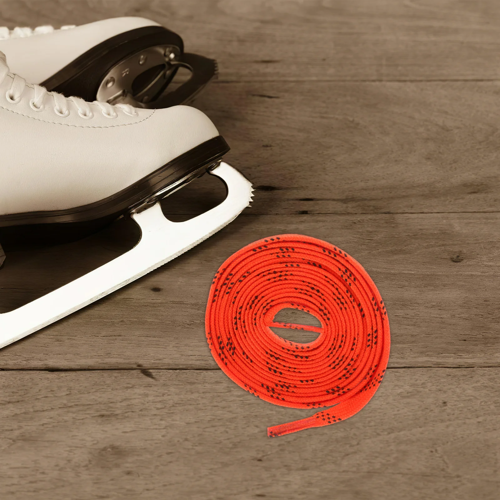 

Waxed Hockey Shoelaces Skates Youth Ice Accessories Polyester Supplies Sports Straps