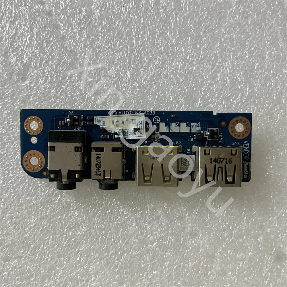 NS-A033 Usb Port Audio Jack Board For Lenovo IdeaPad Y400 Y410P 100% perfect testing