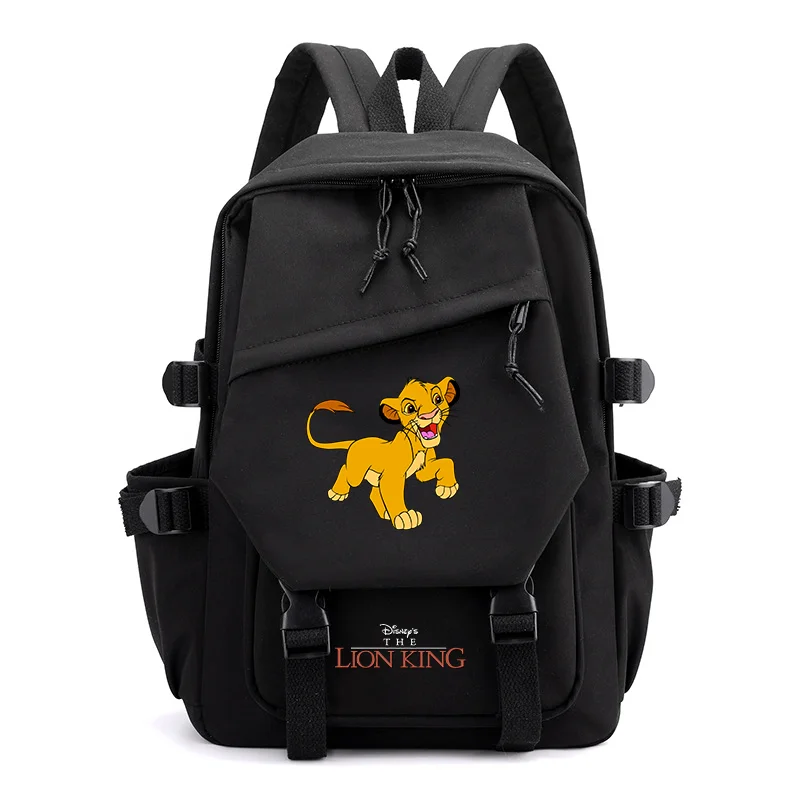 

Disney The Lion King Simba Boys Girls Backpacks Teenager Student Backpack Women Rucksack School Bags Travel Bag Mochila