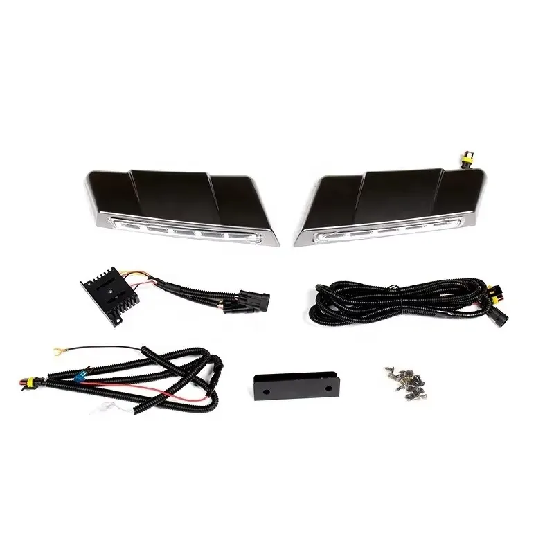 جديد LED النهار تشغيل إكسسوارات مضيئة لتويوتا لاند كروزر 76 LC70 LC76 LC77 LC78 LC79 FJ70 FJ71 FJ76 FJ79 حالة جديدة