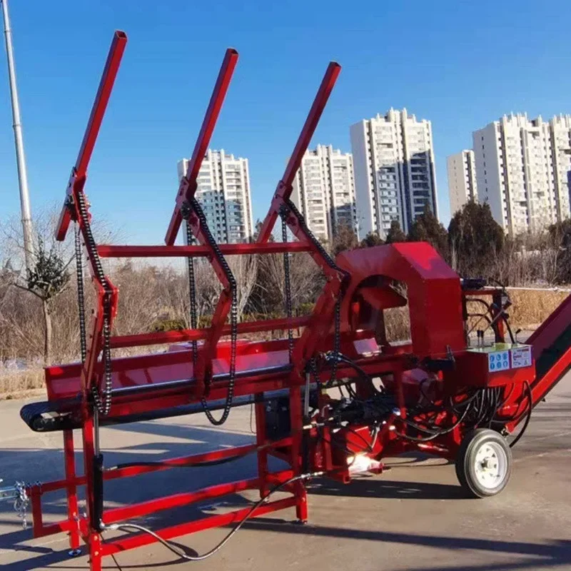 Strength Factory Automatic Remote Split Log Splitter Wood Processor