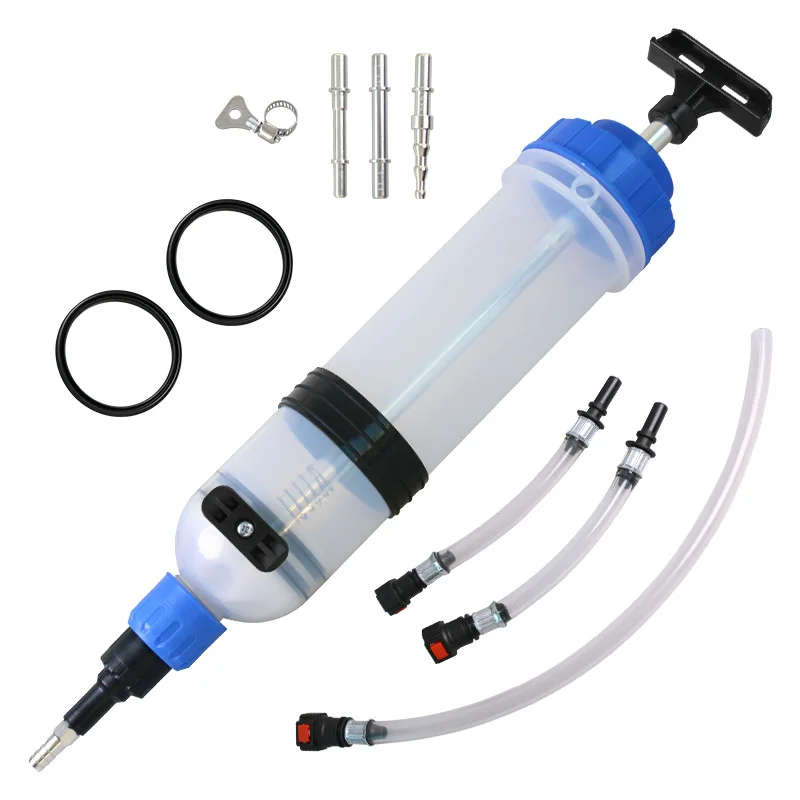 

1.5 L Car Oil Fluid Extractor Fuel Replacement Tool Use for Most Auto Vehicles Machines With Oil Tube Clamp and Connectors