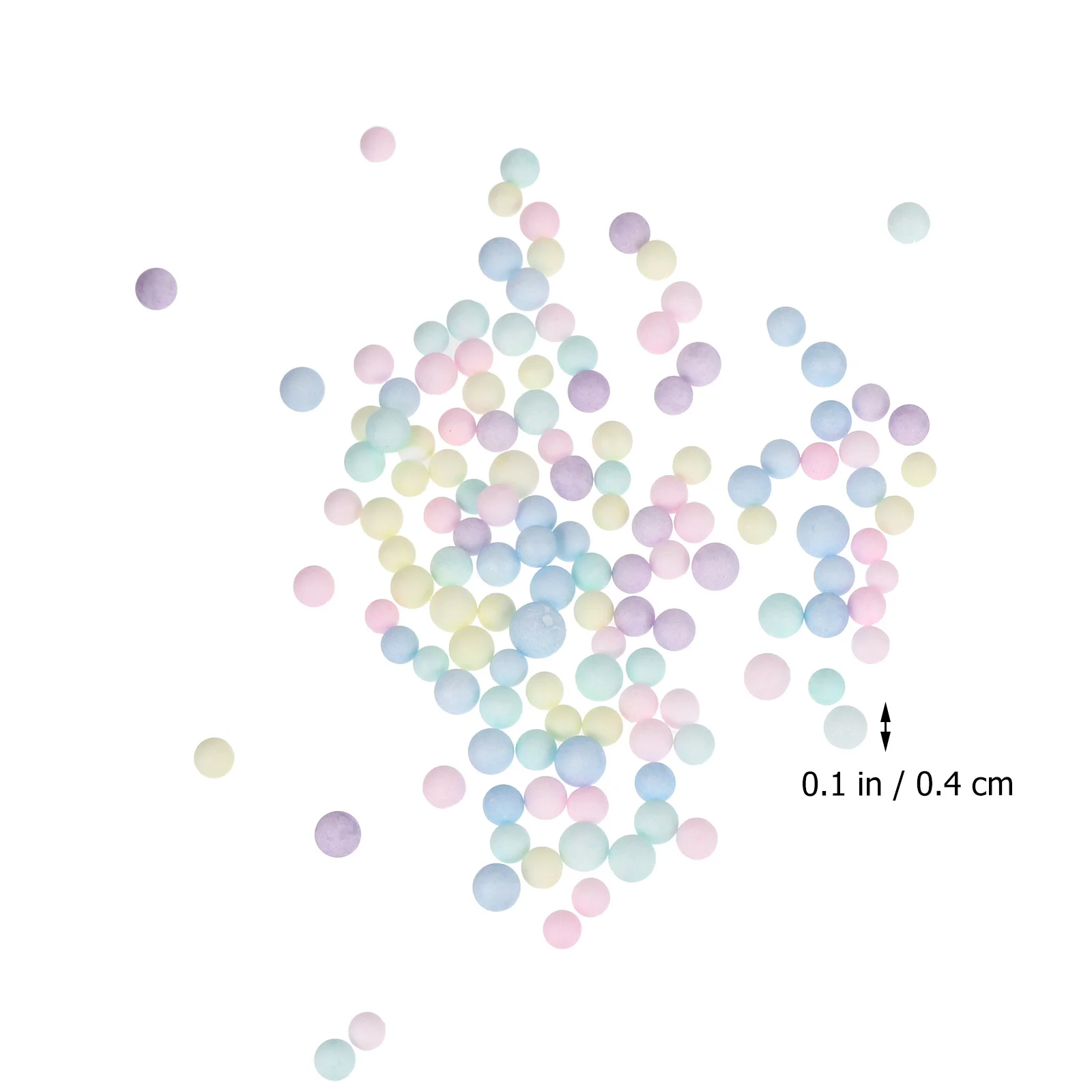 1 صندوق من كرات الإسفنج الملونة DIY بها بنفسك الحرفية ملء الكرة ديكور الاطفال مرحلة ما قبل المدرسة النشاط عيد الميلاد الزفاف عيد ميلاد زخرفة #6