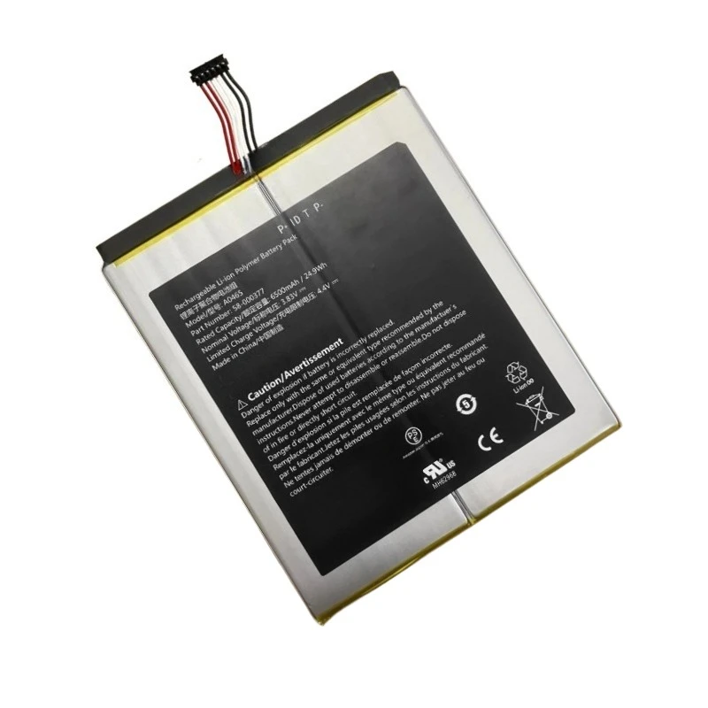 New 58-000377 3.83V 6500mAh High Quality Battery for Amazon HD 10 HD10 A0465 58-000377 58-000187 Battery