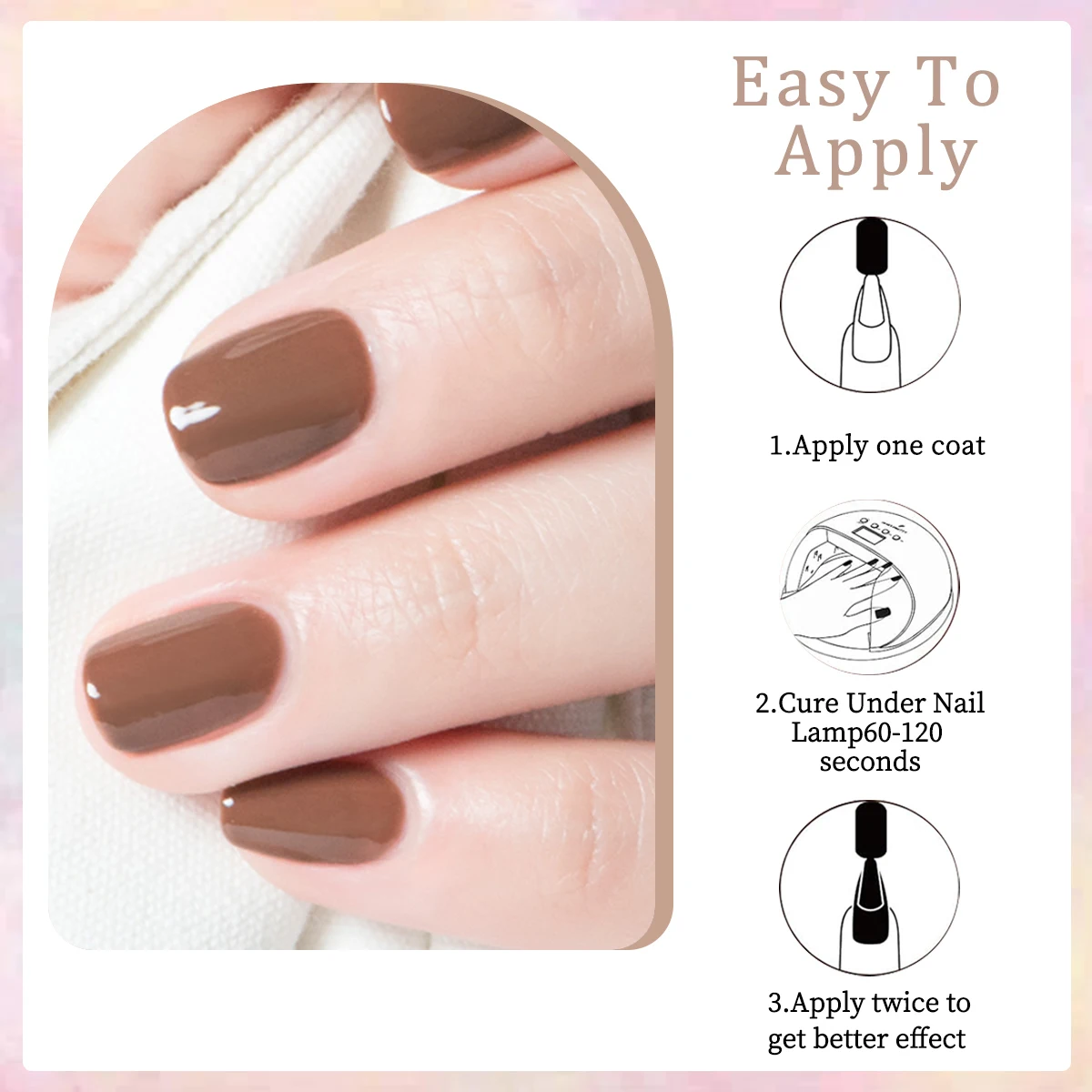 Faandin 3Pcs/Set 7ml*3 Pieces, Thicker Application for Better Results, Full Color, Solid Color Gel Nail Polish Set, Perfect Gift, Strong and Long-Lasting, Not Easy to Fade, Easy to Apply Removable Nail Polish Gel, Essential Item for Proms, Parties, Art Salons, Wholesale Nail Polish Gel for Nail Salons