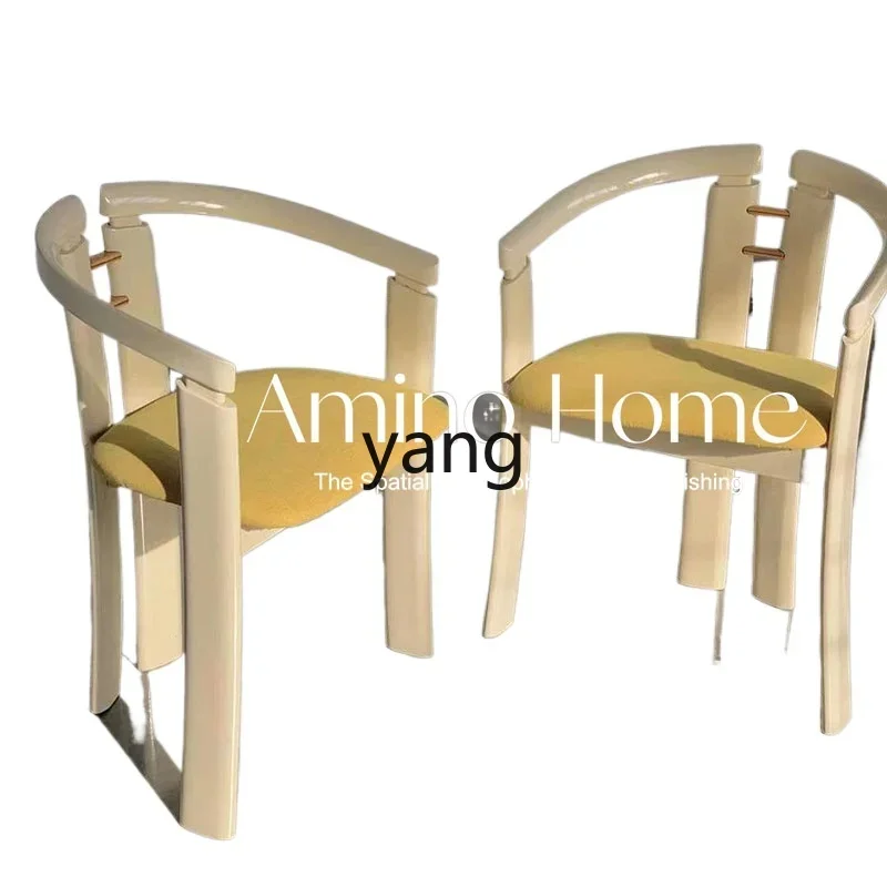 

Yjq Cream Solid Wood Dining Tables and Chairs Combination Household Large and Small Apartment Type Light Luxury and Simplicity