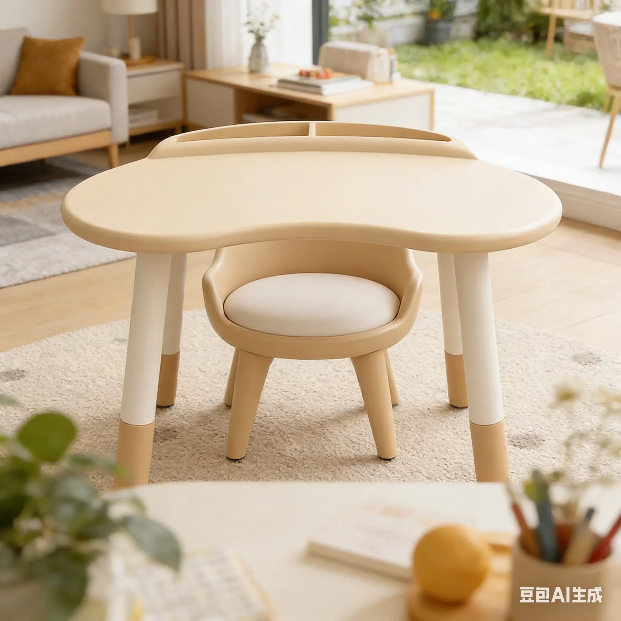 aoliviya-childrens-peanut-desk-with-home-adjustable-baby-study-writing-table-kindergarten-early-education-chair-modern-minimalis