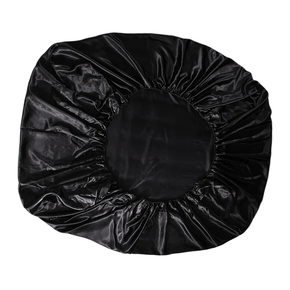 

Imitation Silk Bed Pad Cover 198X Black Mattress Protector All Surround Waterproof Dust Mite Barrier Elastic Sheet Comfortable