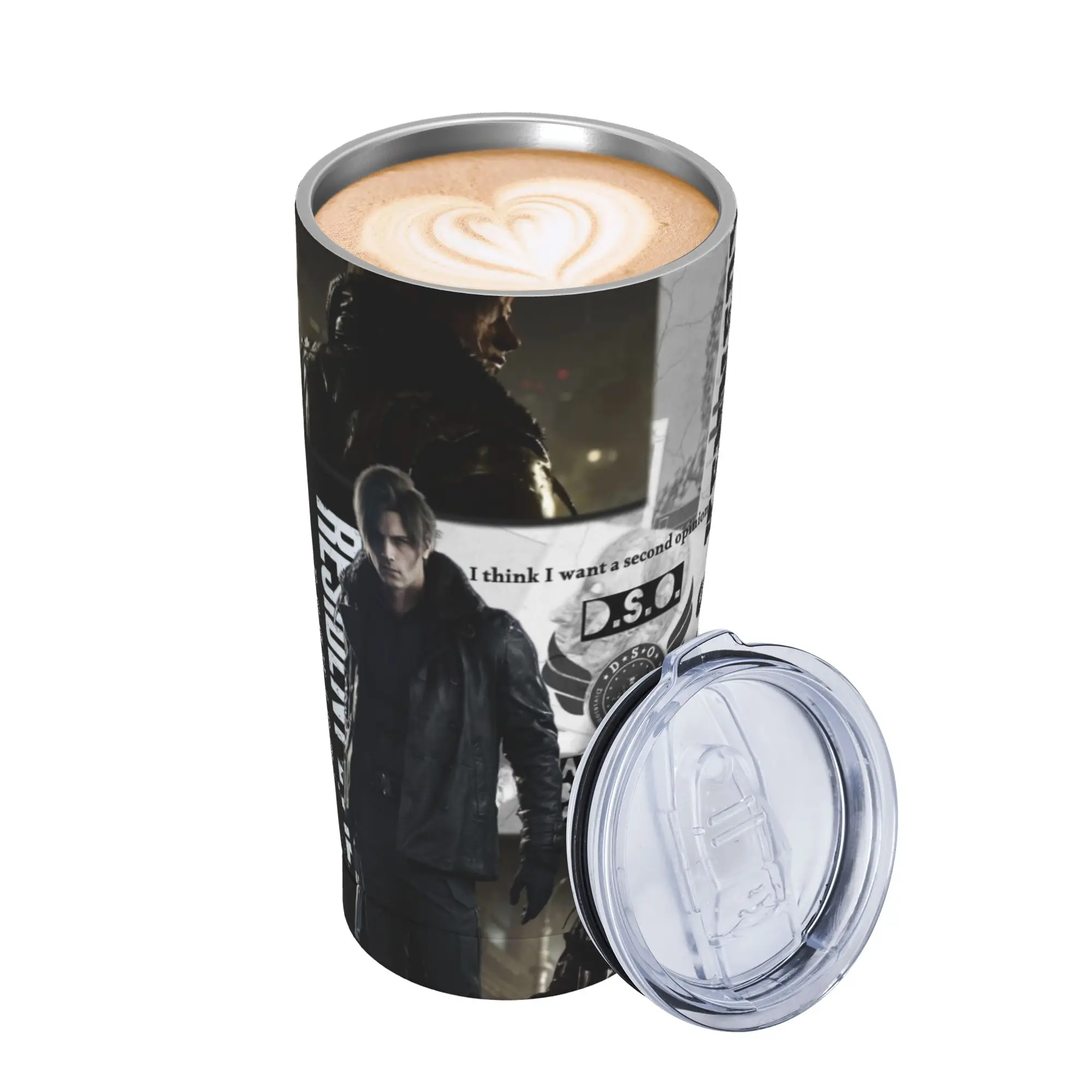 Residents Evils 9 Requiem Tumbler Vacuum Insulated Games Coffee Cups Vacuum Flask Car Mug Water Bottle 20oz