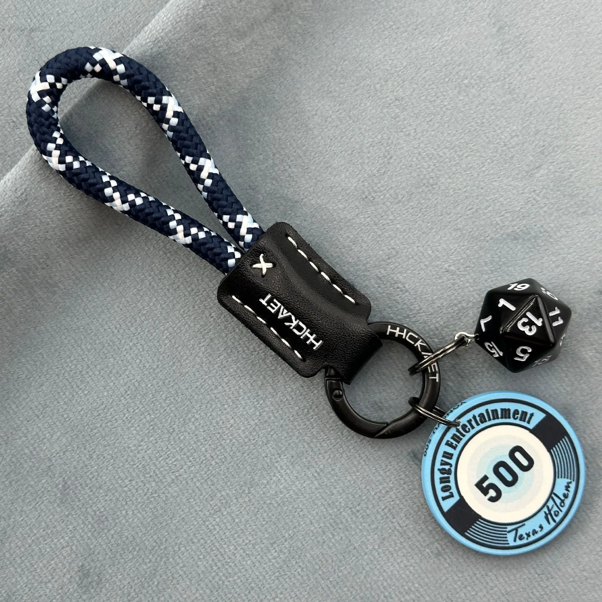 ceramics poker chip keychain for women key ring car key chain 3D dice keychain key holder creative portachiavi llaveros hombre