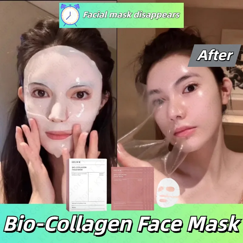 

Bio-Collagen Face Mask Anti-Wrinkle Firming Overnight Mask With Hydrolyzed Moisturizing Refreshing Brightening Repair Skin Care