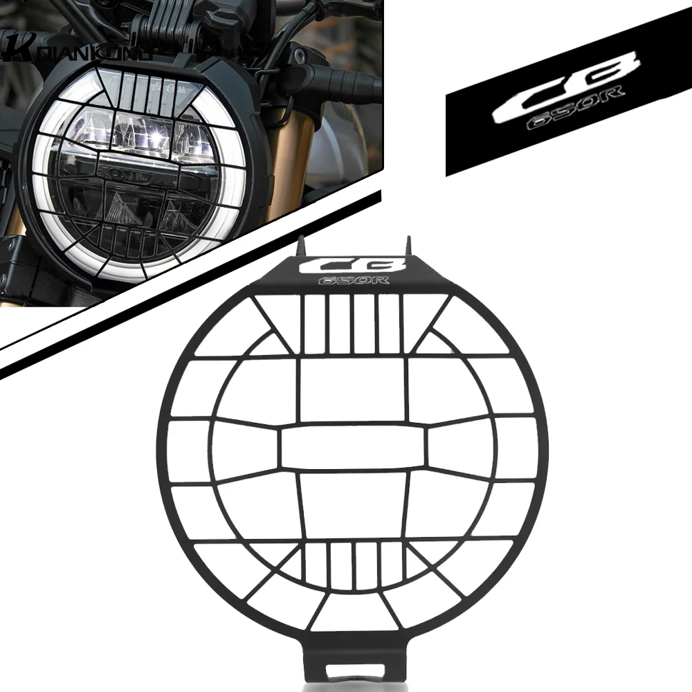 

Motorcycle Headlight Head Light Guard Protector Cover Protection Grill Fit For CB650R CB 650R CB650 R 2019 2020 2021 2022 2023