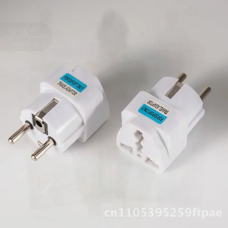 European German French South Korea Russian Bali Tourism Conversion Plug German Standard Wall Socket Converter