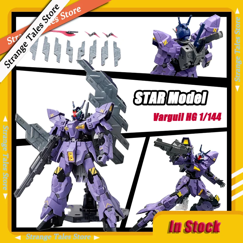 

In Stock STAR Model Varguil HG 1/144 Assembly Model Kit Figure Special Head Psycho Plate Anime Action Figures Toy Kids Gifts