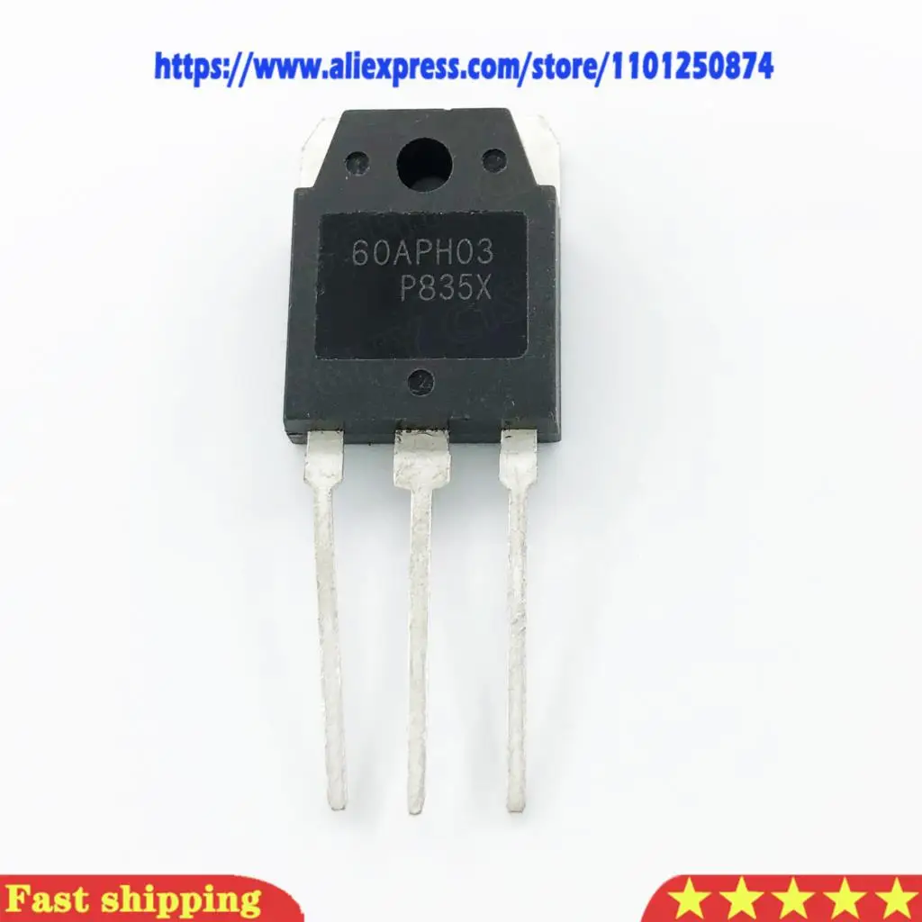 10pcs/lot 60APH03 60APH03PBF 60A 300V fast recovery diode TO-247