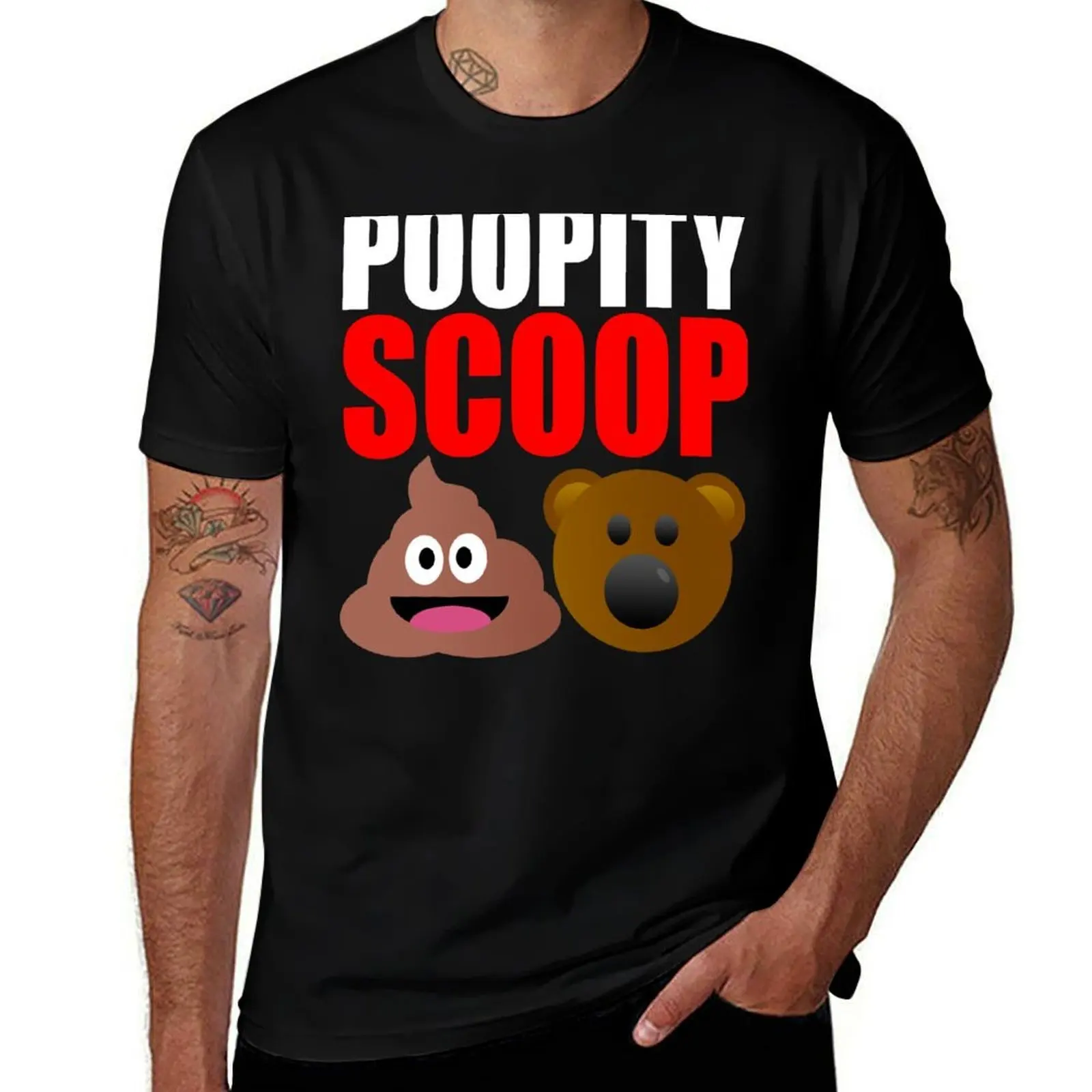 Poopity Scoop T-Shirt t shirts for man graphic funny T-Shirt