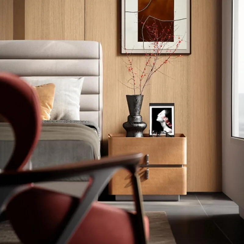 Comodino di lusso in legno Camera da letto Mid Century Modern Librero Console Comodino Armadi Angolo Patio Muebles Mobili per hotel