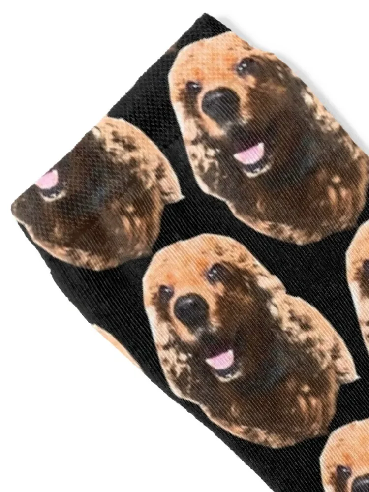 PERSONALIZED PUPPY, DOGGY, DOG Socks luxury Hiking boots Socks Ladies Men's