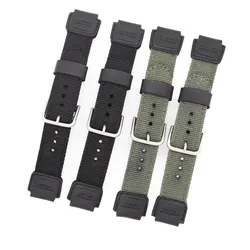 Nylon Watch band for Casio SGW300H SGW400H SGW-500H Strap Bracelet for casio SGW-400H SGW500H watchband SGW-300H Sport wristband