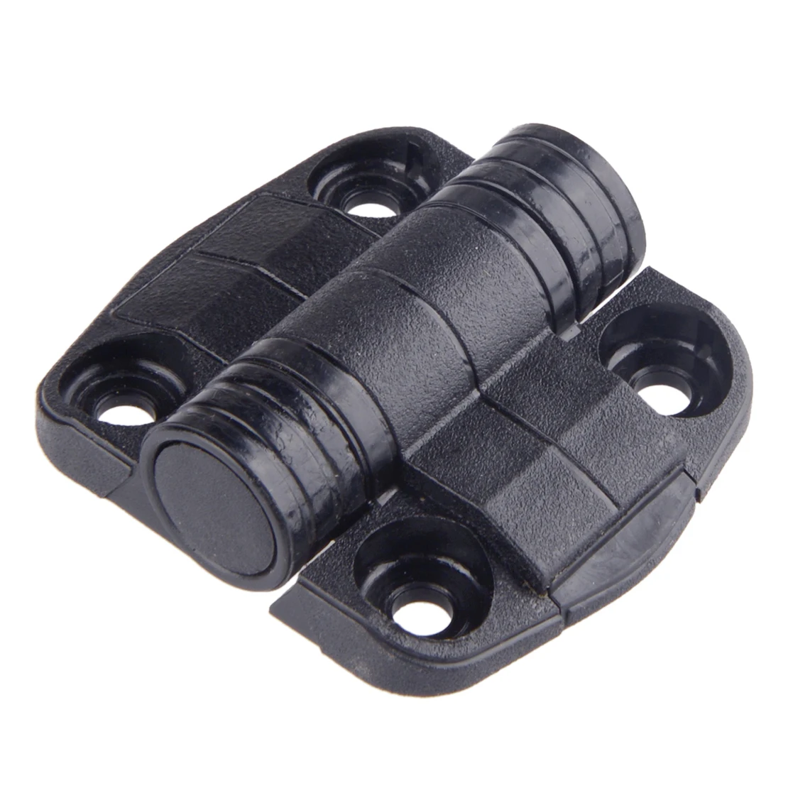 4Pcs Position Control Hinges 115 Degree Fit for C6-25 C6-5 Home Office Cupboard Closet Cabinet Showcase Doors Black Plastic