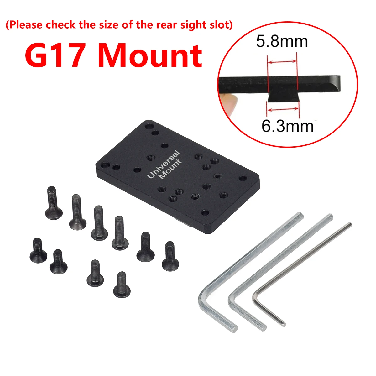 Tactical Tri RM SR RM-HD Mini Red Dot Sight Collimator Reflex Riflescope For Glock 17 Airsoft Optics Scope Sight 20mm Rail Mount view 6