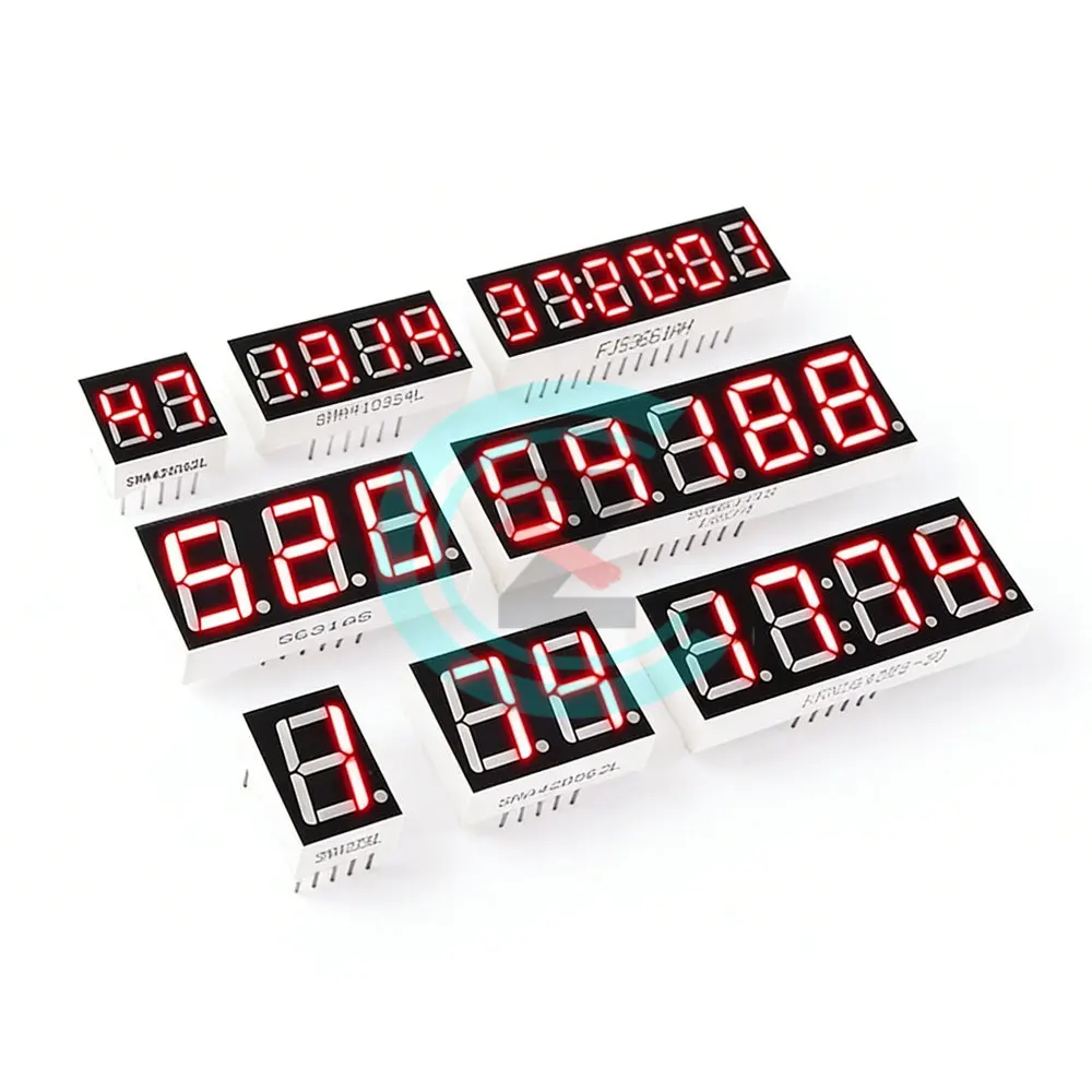 5pcs 0.28 0.36 0.4 0.56 Inch Digital Tube LED Display 1Bit 2Bit 3Bit 4Bit Display Common Anode / Cathode 7 Segment  Led Display