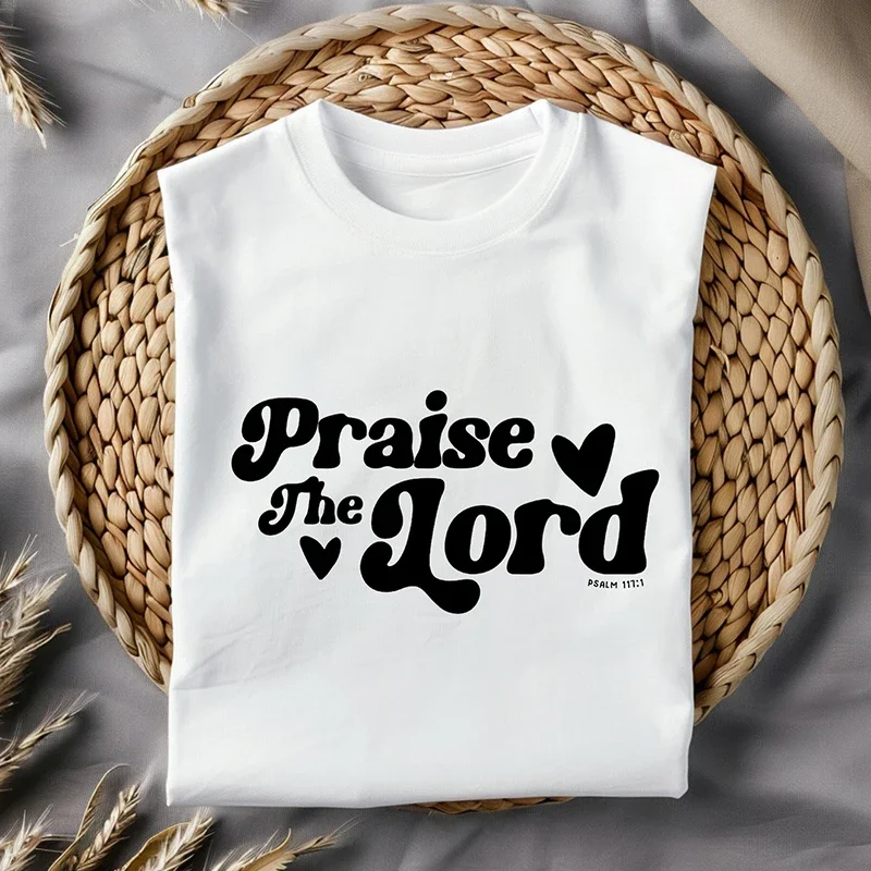 Praise The Lord Women T Shirts Cotton Harajuku Vintage Graphic Tee  Ladies Tshirt  Clothing High Street Vintage Fashion Clothes