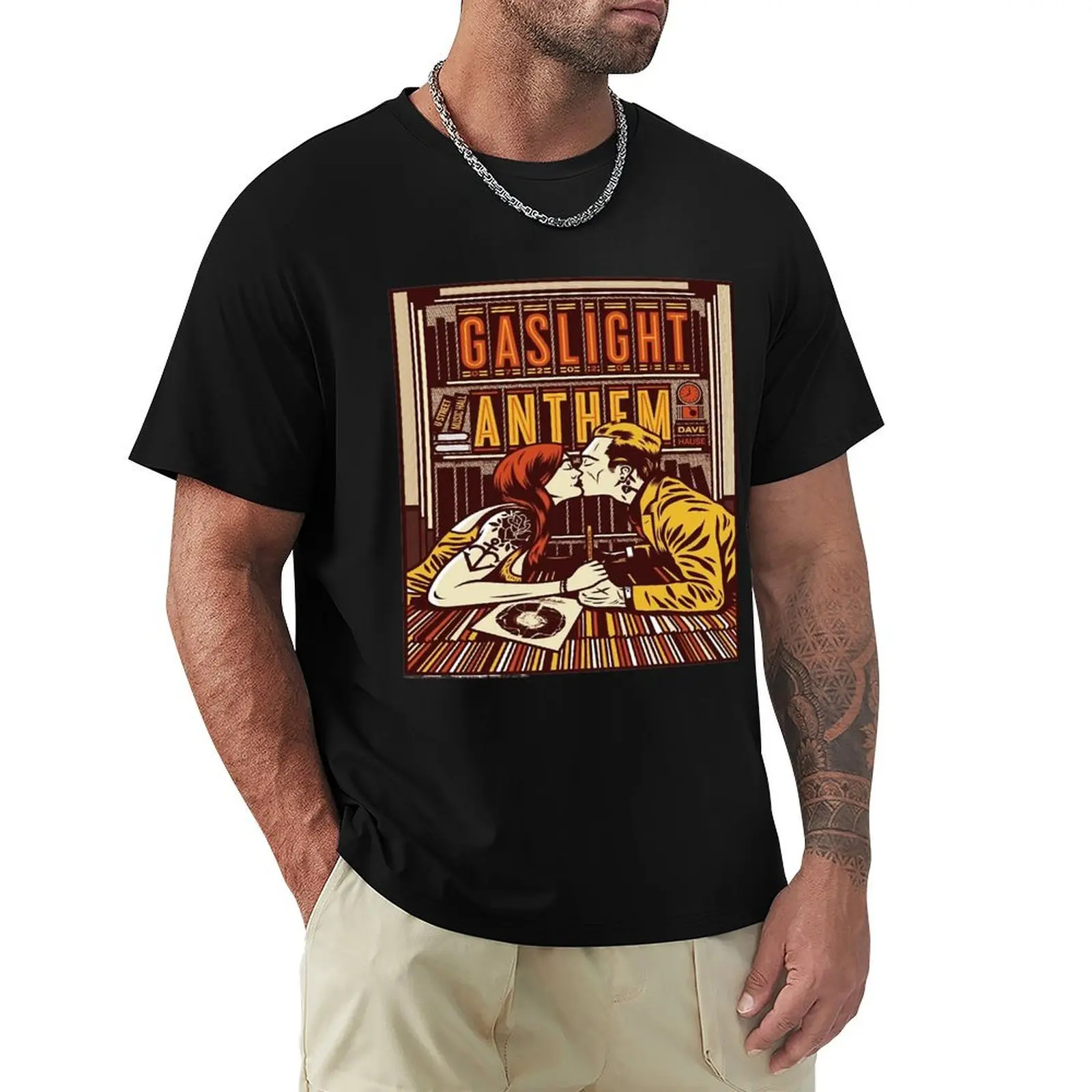 Gaslight Anthem 1(9) T-Shirt funny t shirts man T-Shirt