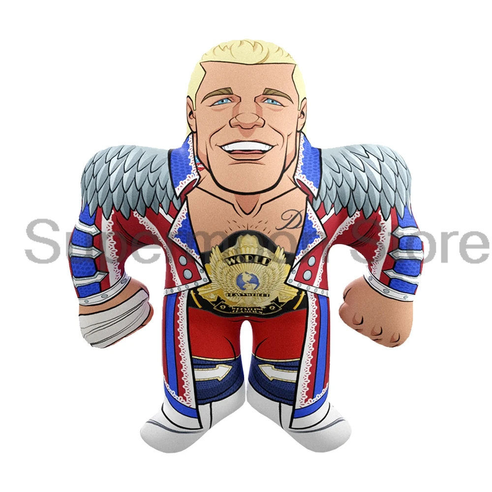 

Cody Rhodes Winged Eagle Big Shots Pillow Cartoon Character 3D Soft Stuffed Toy Sofa Cushion Home Decoration