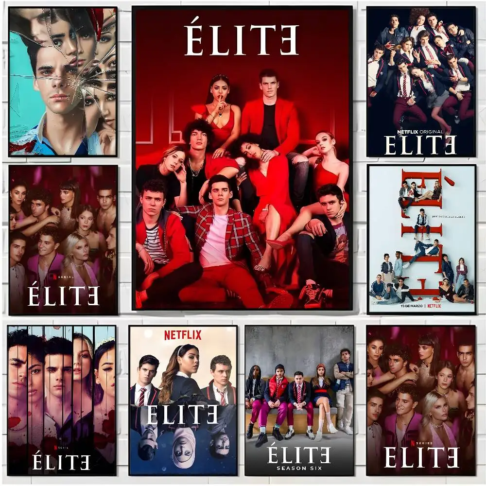 

HOT TV E-Elite Poster HD art poster for home living room bar office decoration sticky, waterproof