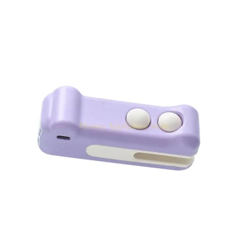 D0AB Tas Penyegel dan Pembuka Alat Pengawet Makanan Anti Bocor untuk Keripik Buah Makanan Ringan Desain Magnetik Aksesori Dapur