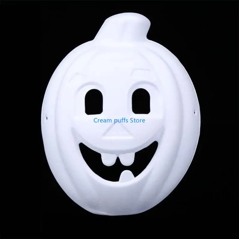 50LE White Craft Mask Paper Cosplays Mask White DIY قناع فارغ قابل للطلاء فارغ