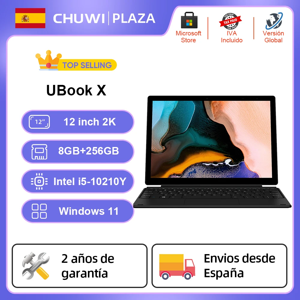 CHUWI Ubook X 2 IN 1 Windows Tablet mit Intel i5: Eine detaillierte Bewertung und Anleitung
